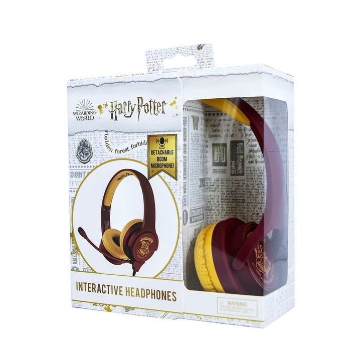 Headphones OTL Technologies Hogwarts Crest Brown Black-8