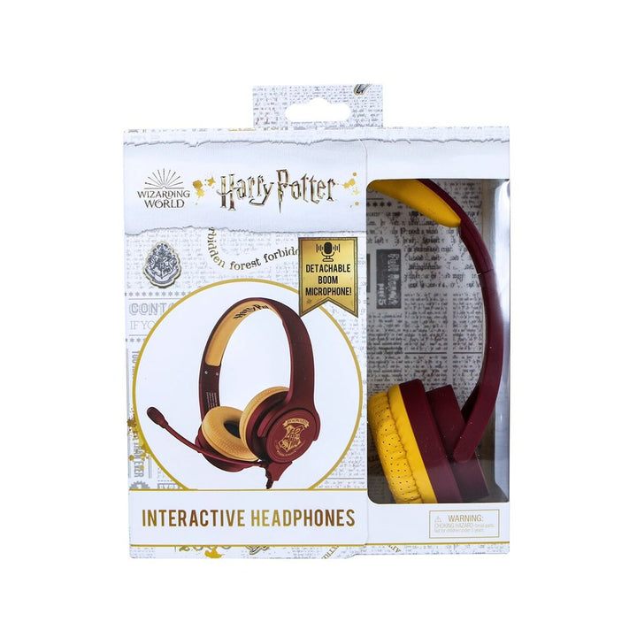 Headphones OTL Technologies Hogwarts Crest Brown Black-5
