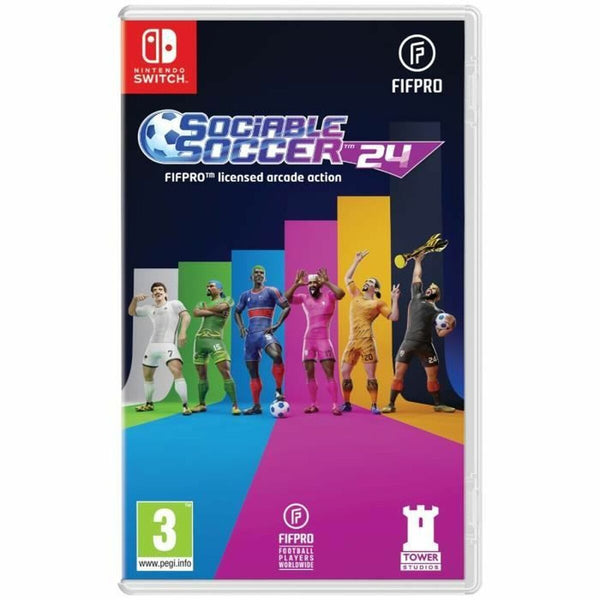 Video game for Switch Just For Games Sociable Soccer 24 (FR)-0