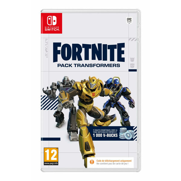 Video game for Switch Fortnite Pack Transformers (FR) Download code-0