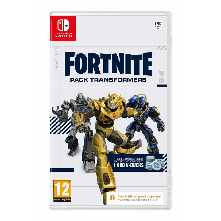 Video game for Switch Fortnite Pack Transformers (FR) Download code-0