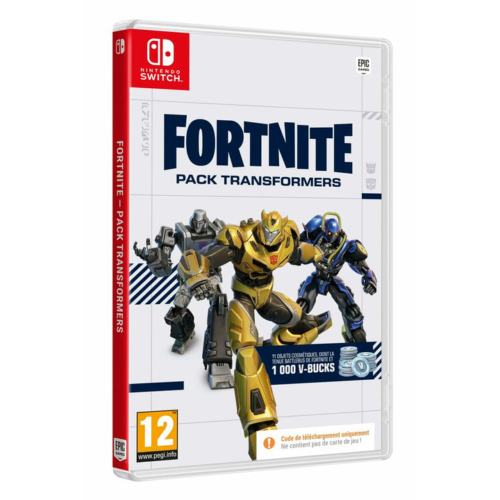 Video game for Switch Fortnite Pack Transformers (FR) Download code-7
