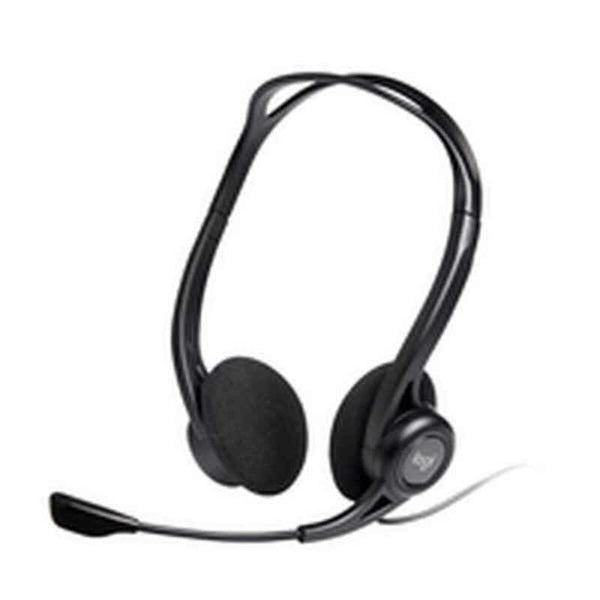 Headphones with Headband Logitech 981-000100 Black-0