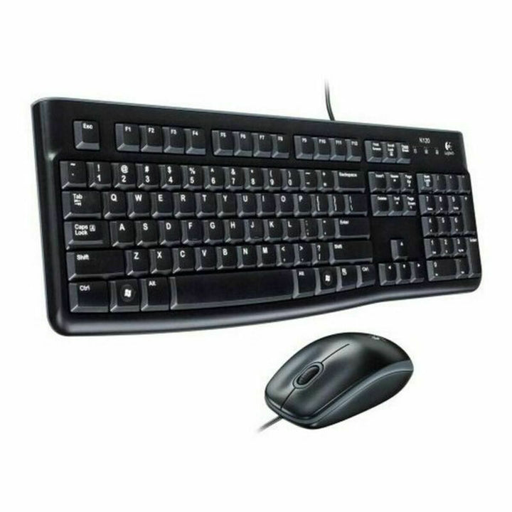 Keyboard and Mouse Logitech 920-002550 Black Spanish Qwerty-7