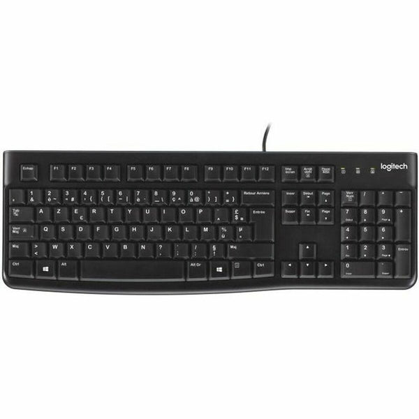 Keyboard Logitech K120 Black French AZERTY-0