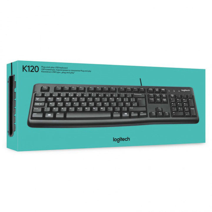 Keyboard Logitech K120 Black-1