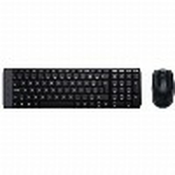 Keyboard and Mouse Logitech 920-003168 Black QWERTY-0