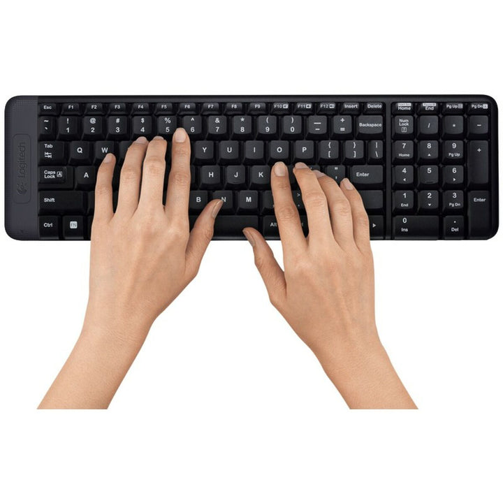 Keyboard and Mouse Logitech 920-003168 Black QWERTY-1