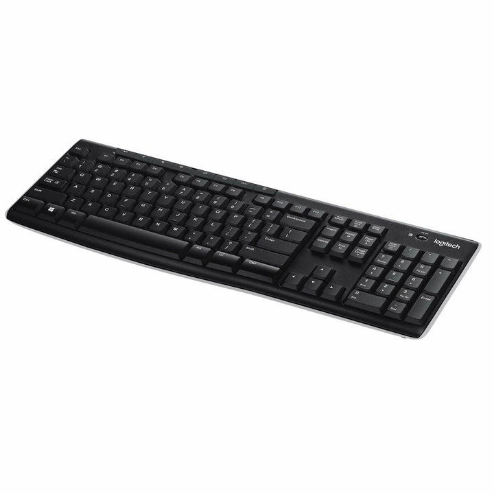Wireless Keyboard Logitech K270 Black Spanish Qwerty 2.4 GHz-4