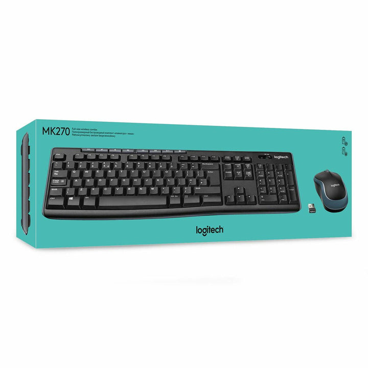 Wireless Keyboard Logitech K270 Black Spanish Qwerty 2.4 GHz-1
