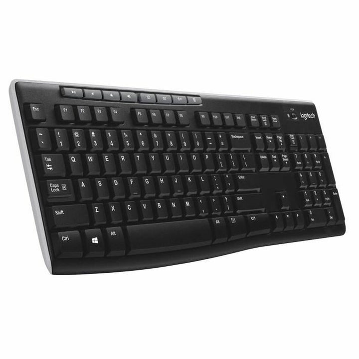 Wireless Keyboard Logitech French Black AZERTY-3