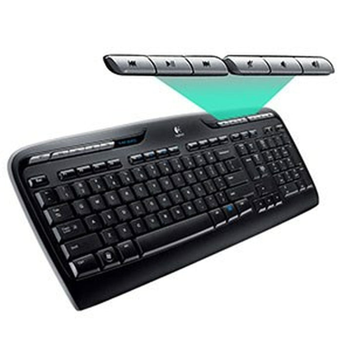 Keyboard and Mouse Logitech Wireless Combo MK330 Black Qwerty US-3