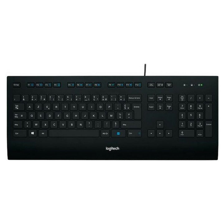 Keyboard Logitech K280E Black French AZERTY-0