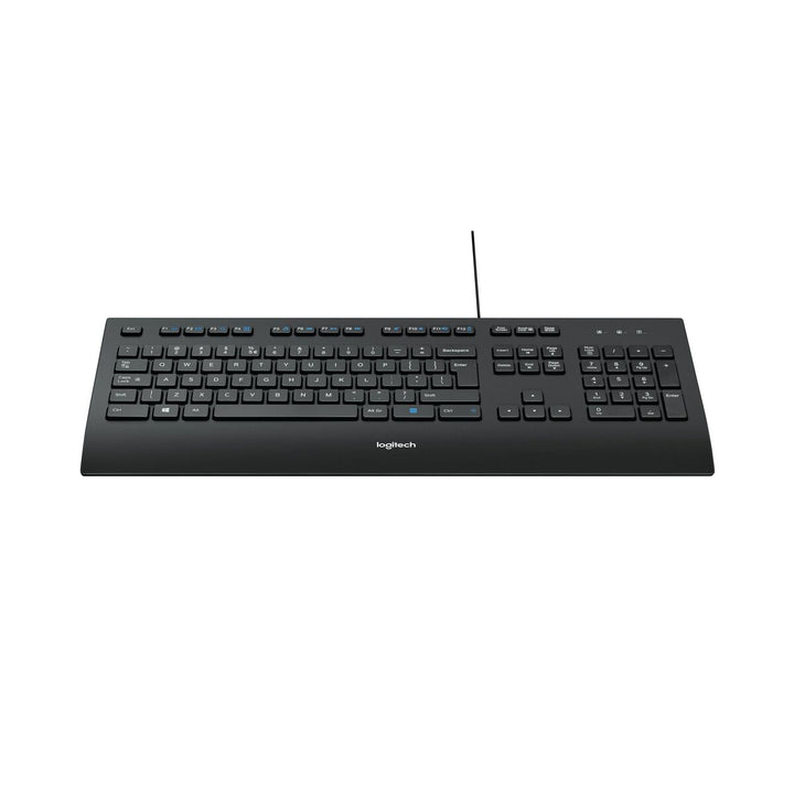 Keyboard Logitech 920-005217 Black QWERTY Qwerty US-0