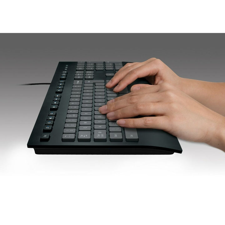 Keyboard Logitech 920-005217 Black QWERTY Qwerty US-5