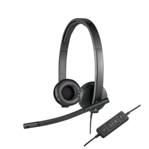 Headphones with Headband Logitech 981-000575 Black-0