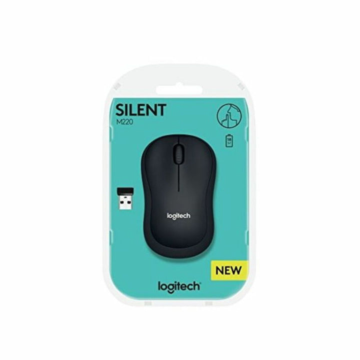 Optical Wireless Mouse Logitech 910-004885 Black-2