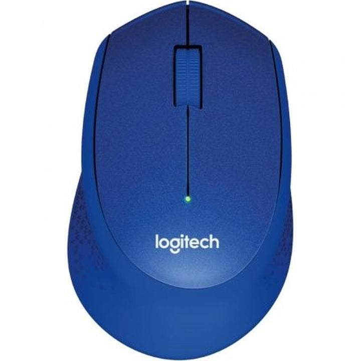 Wireless Mouse Logitech M330 Silent Plus Blue 1000 dpi-0