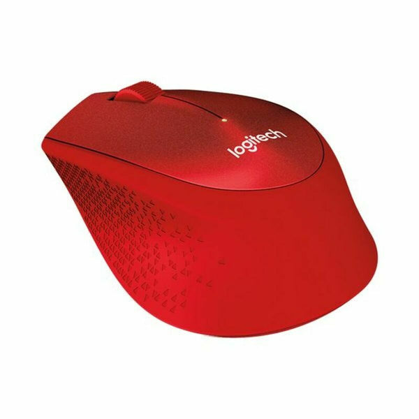 Wireless Mouse Logitech M330 Silent Plus Red 1000 dpi-0