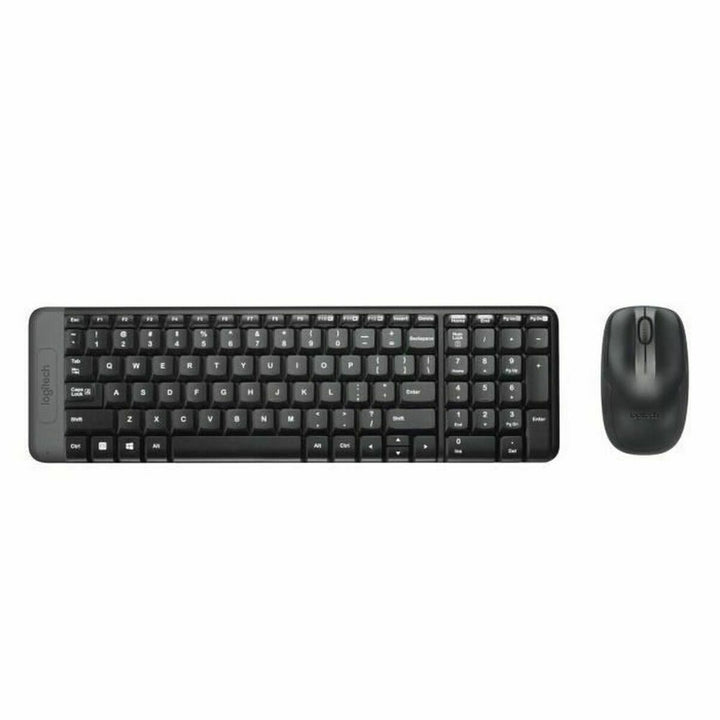 Keyboard Logitech 920-008318 Black Spanish Qwerty-0