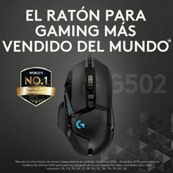 Mouse Logitech 910-005471 Black 16000 dpi 25600 dpi-48