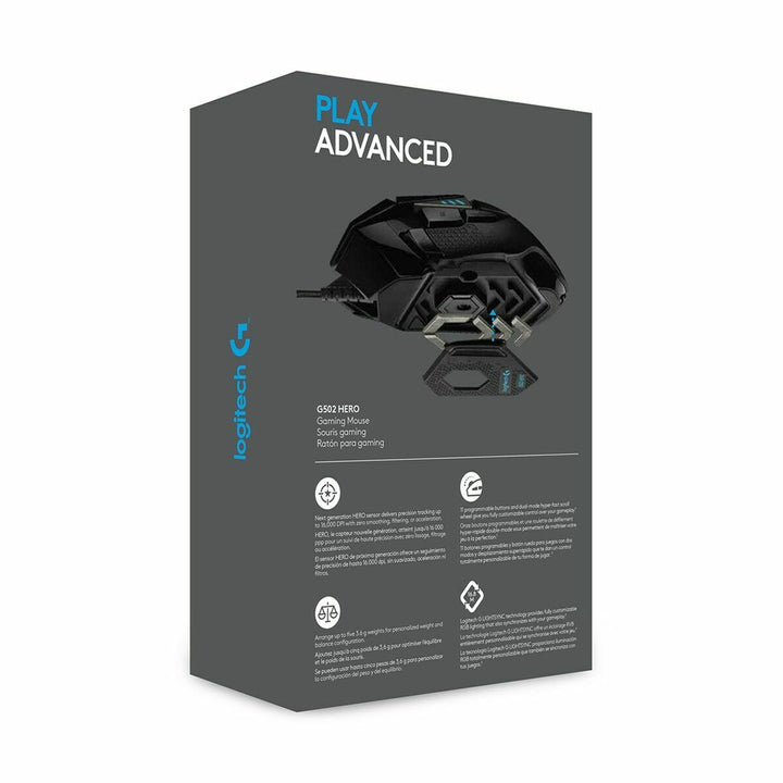 Mouse Logitech 910-005471 Black 16000 dpi 25600 dpi-29