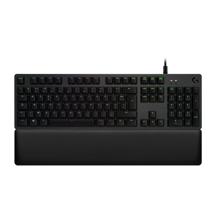 Bluetooth Keyboard with Support for Tablet Logitech G513 CARBON LIGHTSYNC RGB Mechanical Gaming Keyboard, GX Brown French AZERTY-15