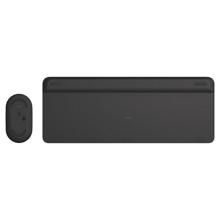 Keyboard and Mouse Logitech 920-009190 Black Grey French AZERTY-2