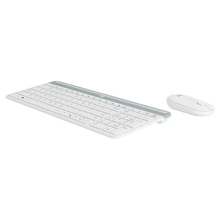 Keyboard and Mouse Logitech  MK470 White French AZERTY-4