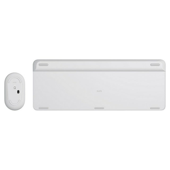 Keyboard and Mouse Logitech  MK470 White French AZERTY-2