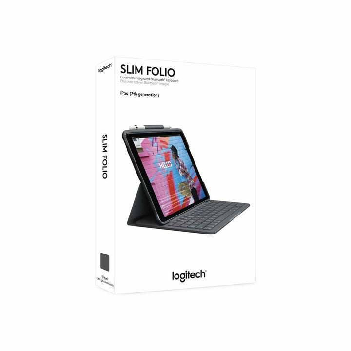 Case for Tablet and Keyboard Logitech 920-009478 Grey Graphite Spanish Qwerty QWERTY-1