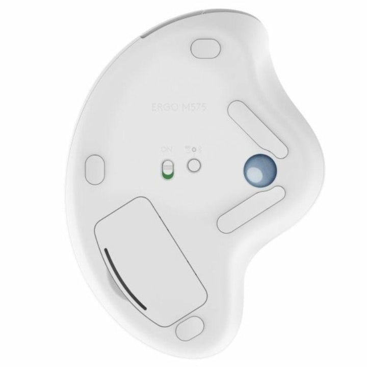 Wireless Mouse Logitech ERGO M575 White-1