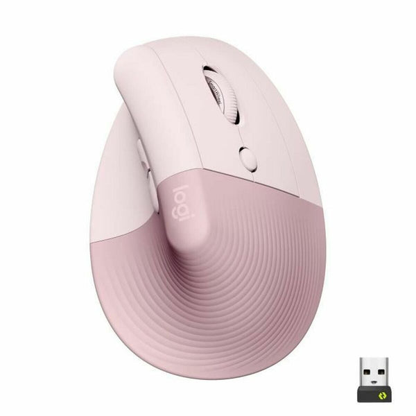 Mouse Logitech Lift Pink Rose-0