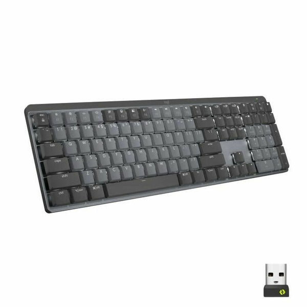 Keyboard Logitech MX Mechanical USB Graphite Backlighted Wireless AZERTY-0