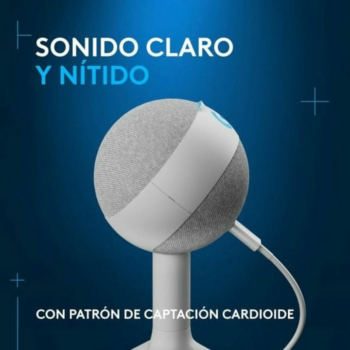 Microphone Logitech 988-000558 White-3