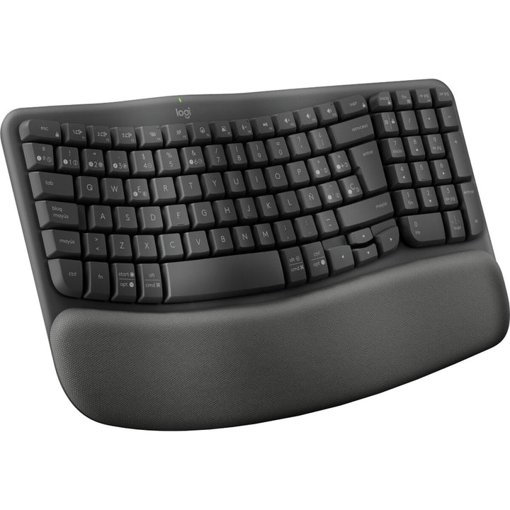 Keyboard and Mouse Logitech Graphite Steel Spanish Qwerty-2