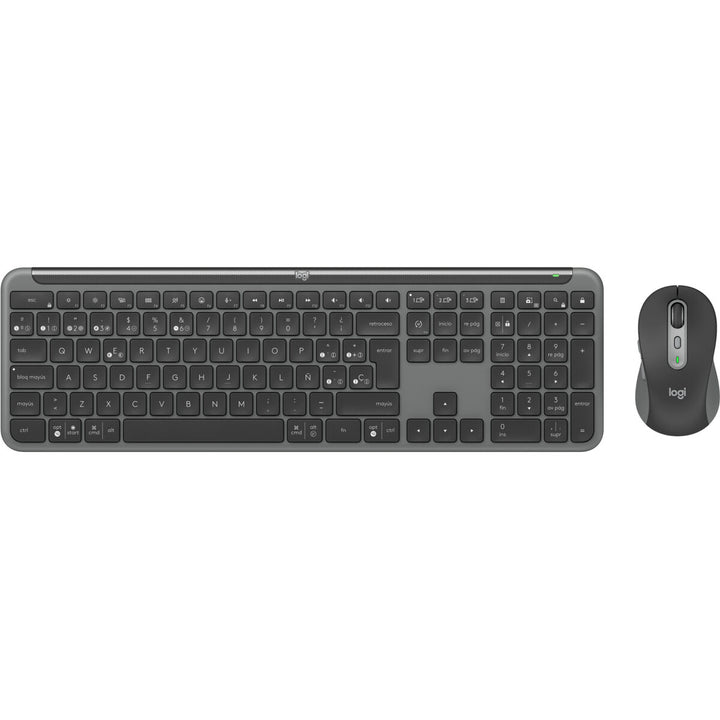Keyboard and Mouse Logitech MK950 Graphite Spanish Qwerty-5