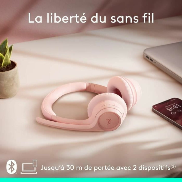 USB Cable Logitech 981-001412 Pink-3