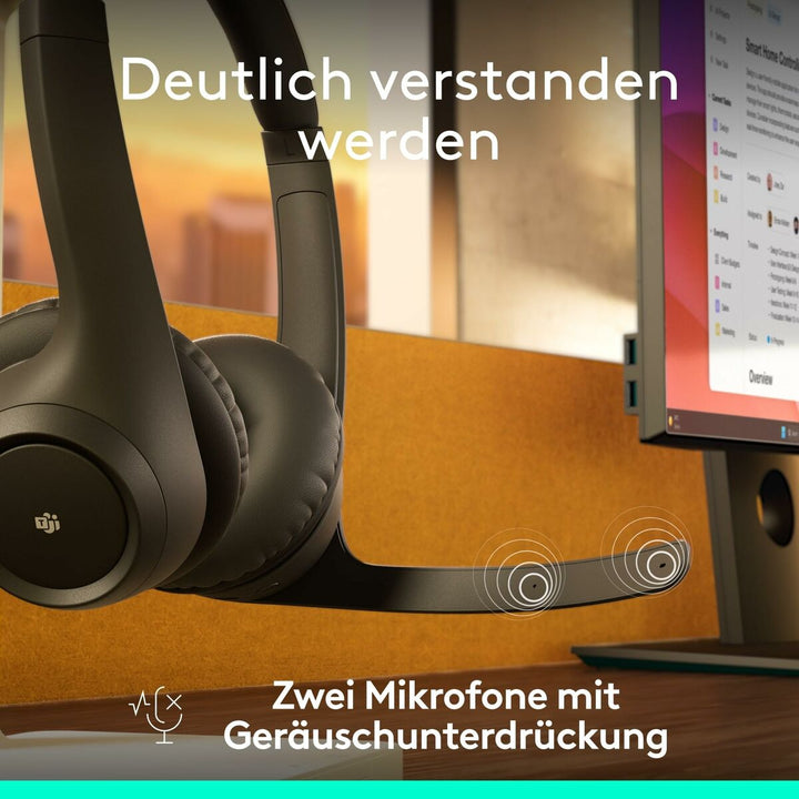 Headphones Logitech 981-001458 Black-12