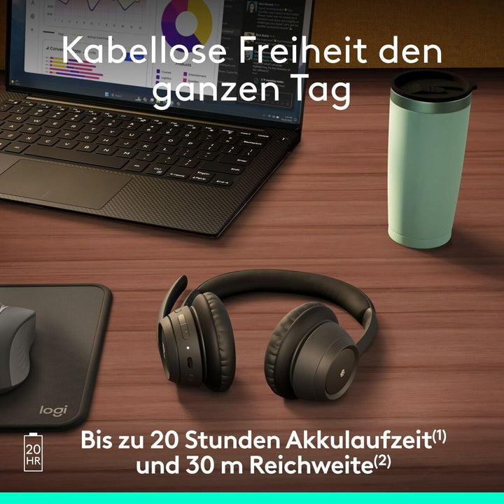 Headphones Logitech 981-001458 Black-10