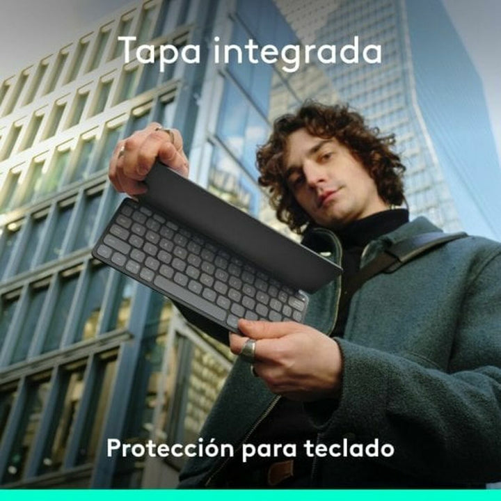 Bluetooth Keyboard Logitech 920-013010 Graphite-8