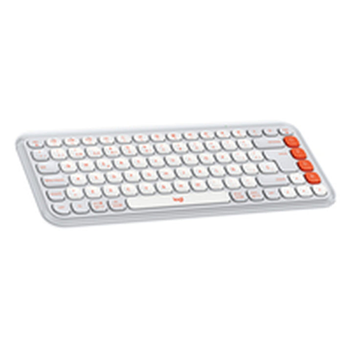 Keyboard Logitech 920-013069 White-13