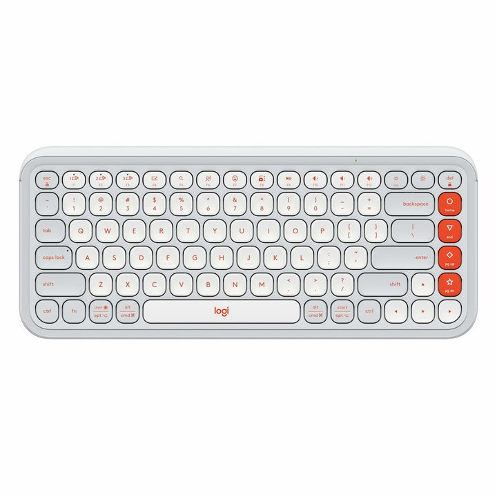 Keyboard Logitech 920-013069 White-11