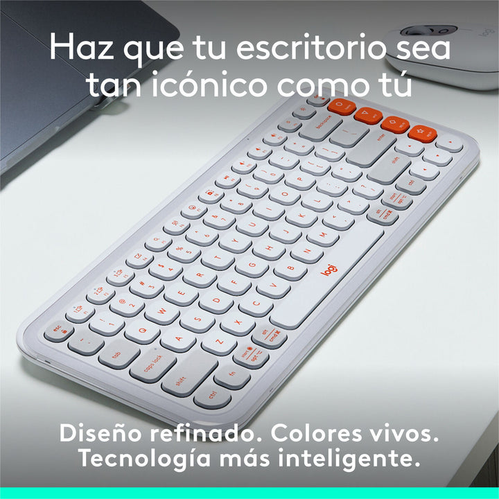 Keyboard Logitech 920-013069 White-29