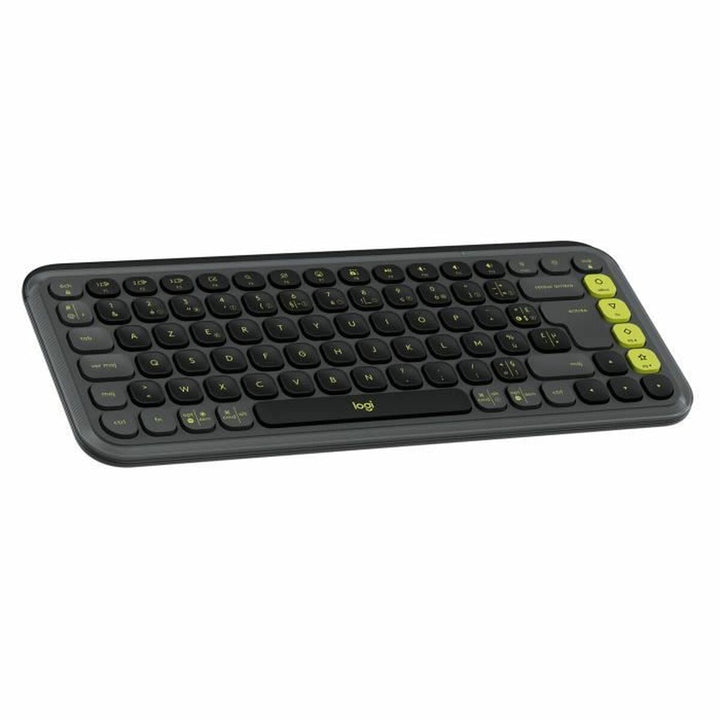 Wireless Keyboard Logitech Pop Icon Keys Dark grey AZERTY-0