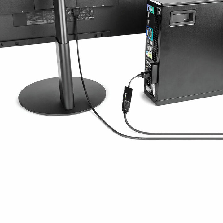 DisplayPort to HDMI Adapter Startech DP2HD4K60S Black-1