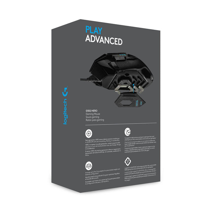 Mouse Logitech 910-005471 Black 16000 dpi 25600 dpi-21