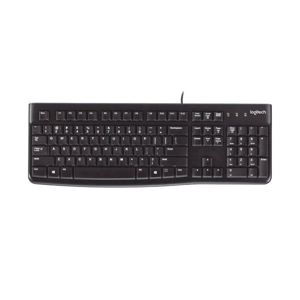 Keyboard Logitech 920-002488 Black Spanish Qwerty AZERTY-0
