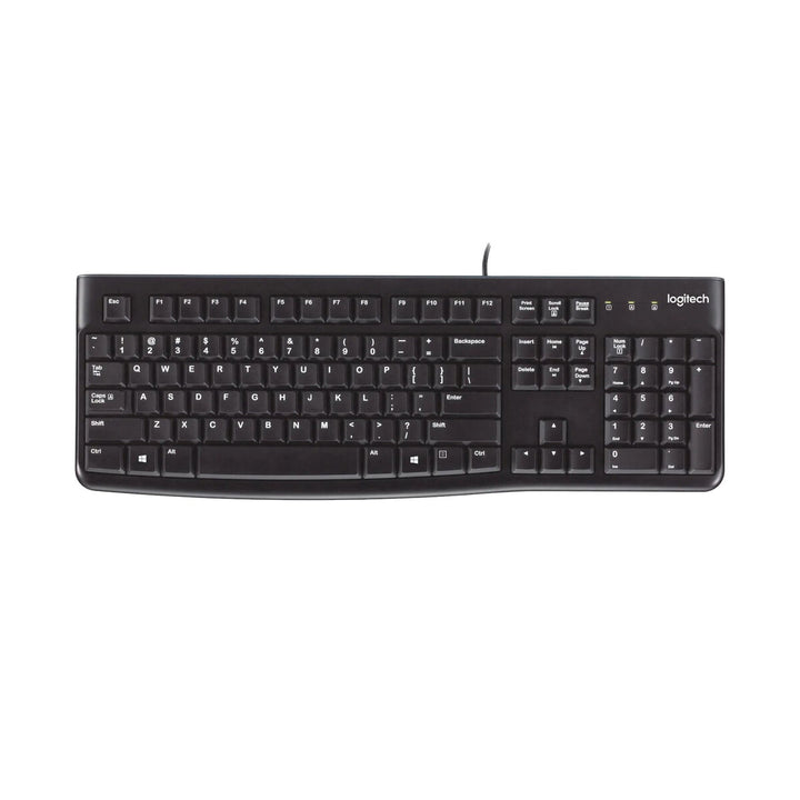 Keyboard Logitech 920-002488 Black Spanish Qwerty AZERTY-0