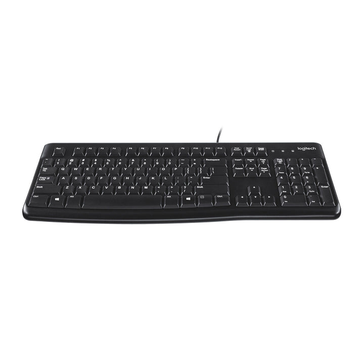 Keyboard Logitech K120 Black Spanish Qwerty Qwerty UK-1